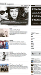Mobile Screenshot of filetmagazine.com